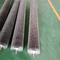 Spazzola a rulli di filo in acciaio inossidabile industriale per il trattamento della lamiera di metallo lucidante